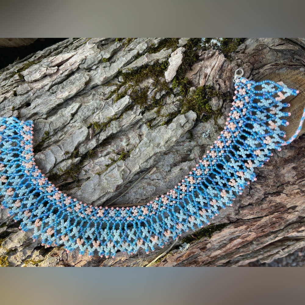 Ukrainian jewerly Etno necklace Sylanka “breeze”